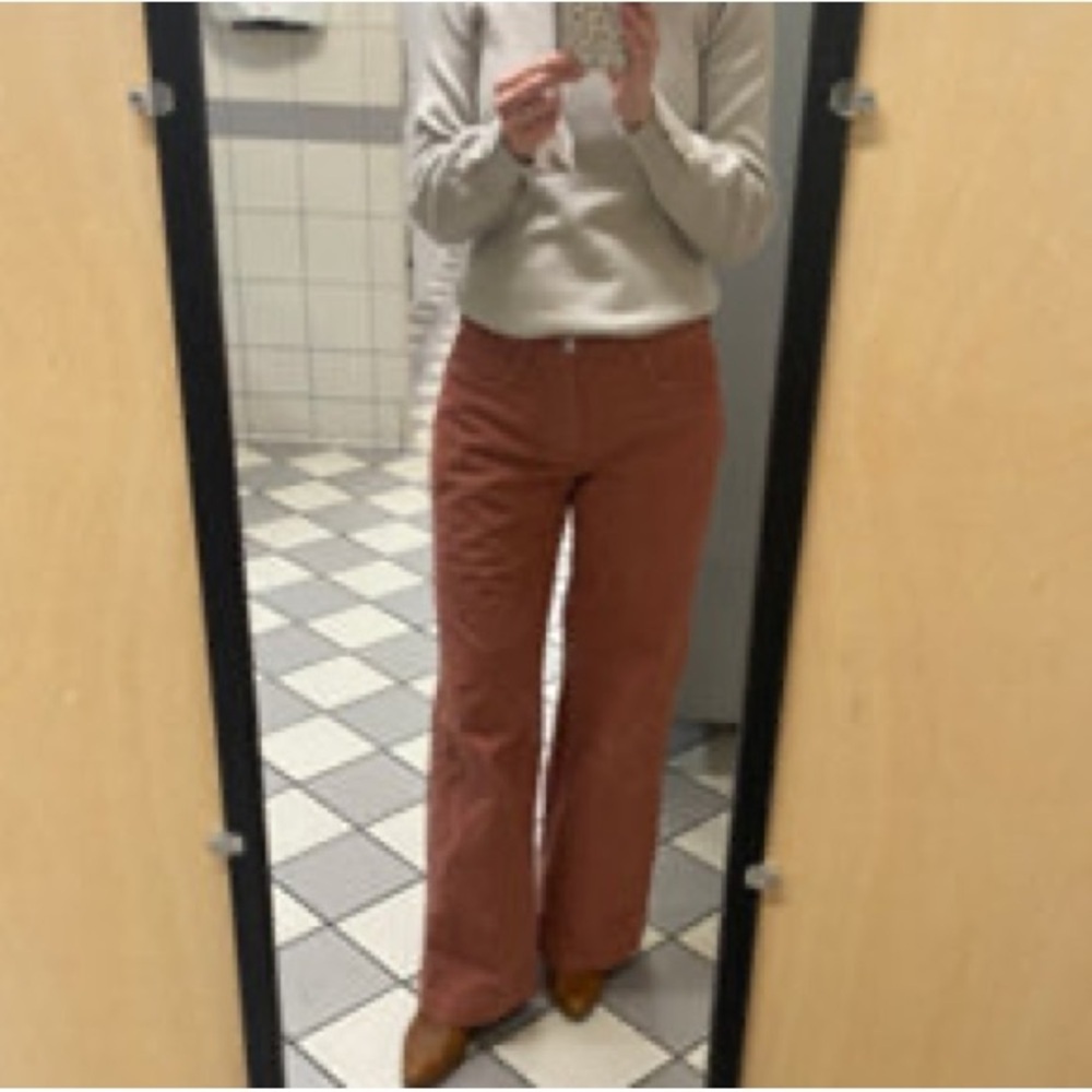Pilcro by Anthropologie - The Gwen Wide-Leg Corduroy Pants - Picture 6 of 11